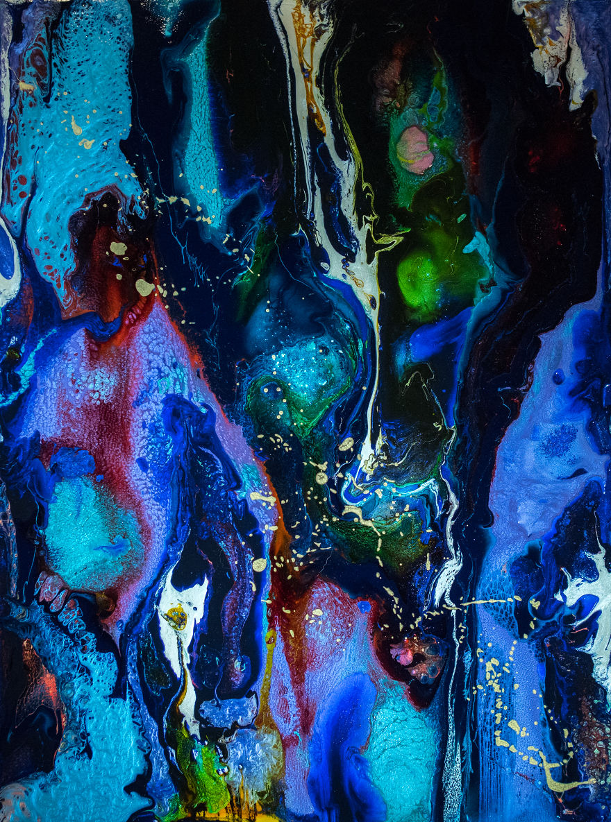 I Escape My Fears And Spend Hours Painting Worlds Of Color I Escape My Fears And Spend Hours Painting Worlds Of Color