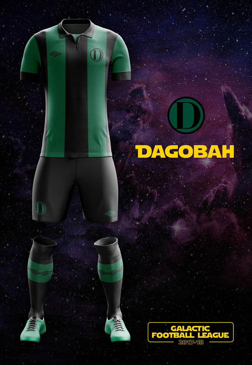 I Designed Star Wars Football Kits