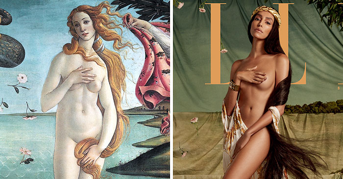 ELLE Brazil Recreates 5 Iconic Paintings With Real People, And The Results Are Impressive