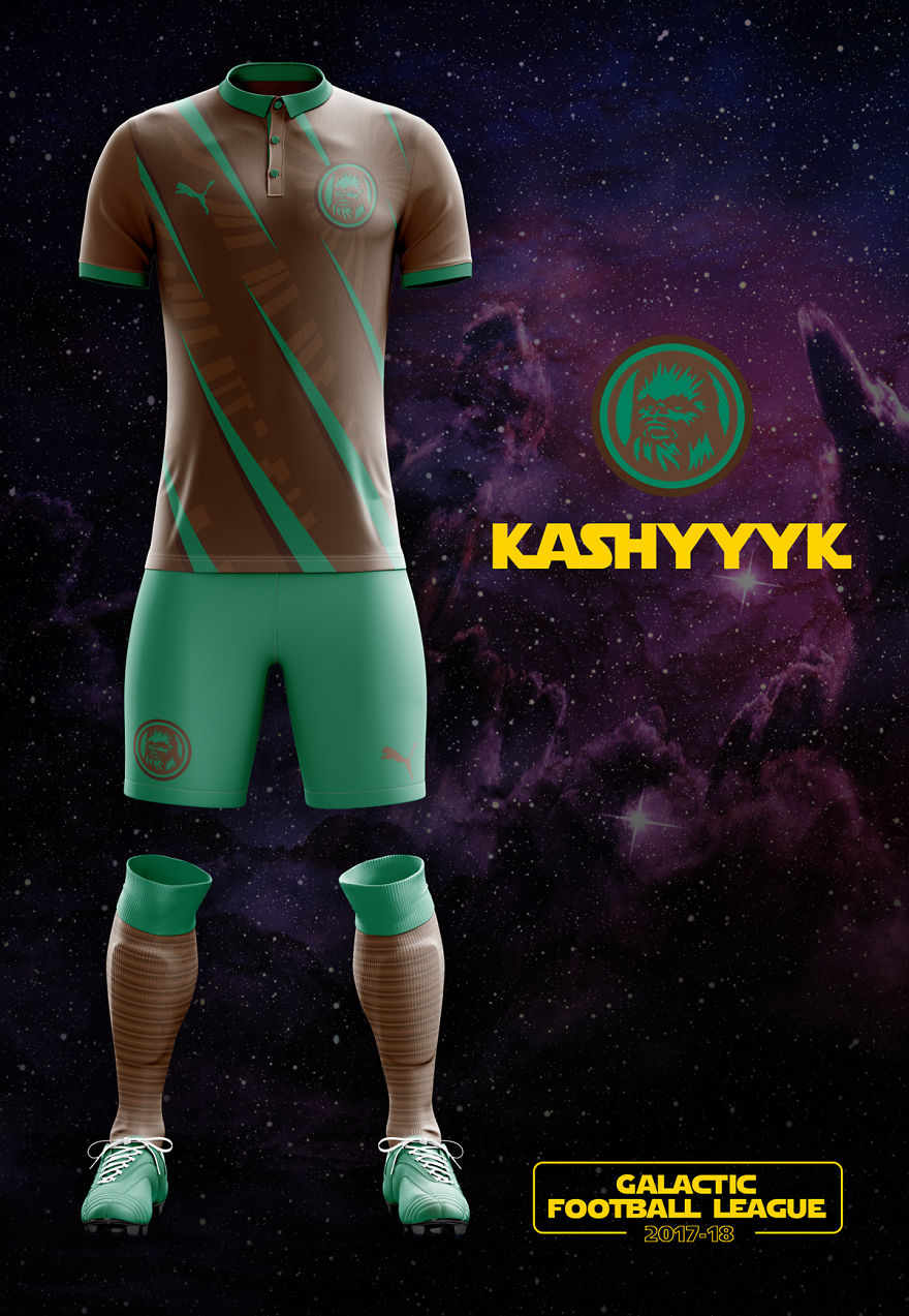 I Designed Star Wars Football Kits