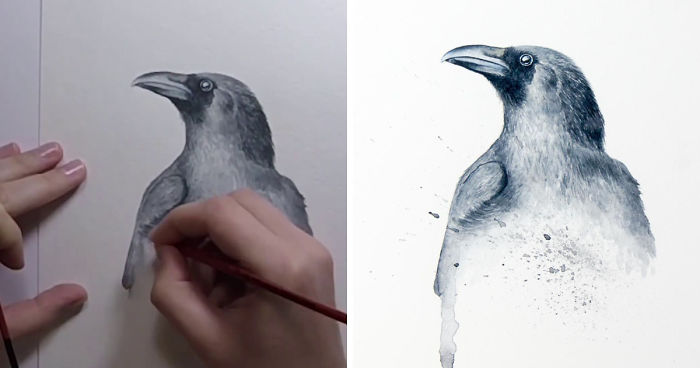 Beautiful Watercolor Animals Drawn By Russian Artist Yana Khachikyan