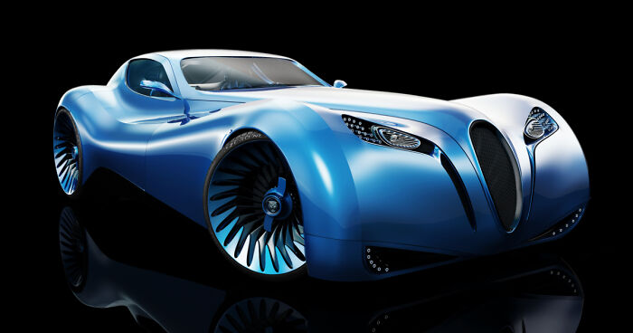 I Have Spent All My Free Time Designing This Art Deco Concept Car