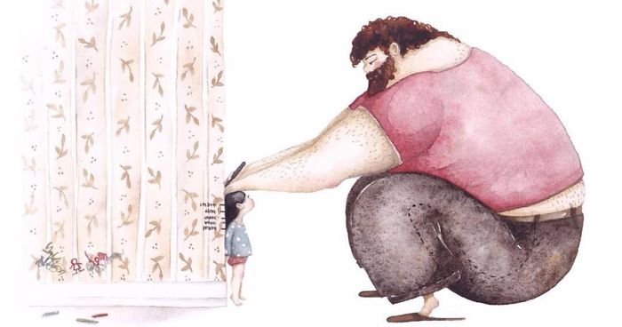 The Love Between Dads And Their Little Girls In 42 Heartwarming Illustrations By Ukrainian Artist