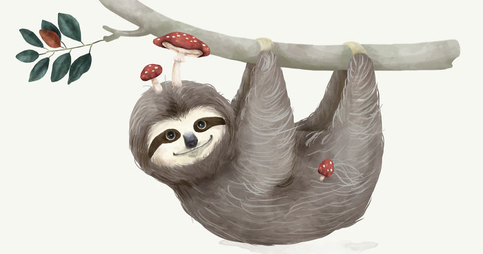 I Created Digital Drawings Of Adorable Animals And Made The Collection Free For One Week