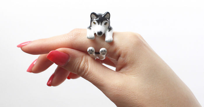 Come Up With 3 Pieces Rings Idea: Boasting Cute Animal Figures