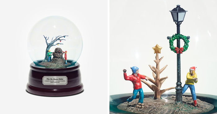 Snowless Snow Globes Imagine The Future Of Christmas At The Hands Of Climate Change