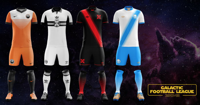 I Designed Star Wars Football Kits