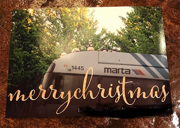 My Dad Showed Me This Years Christmas Card