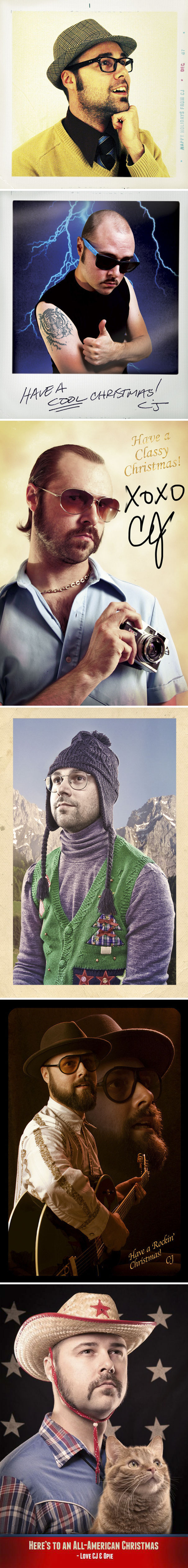 My Friend's Christmas Card Rarely Disappoints