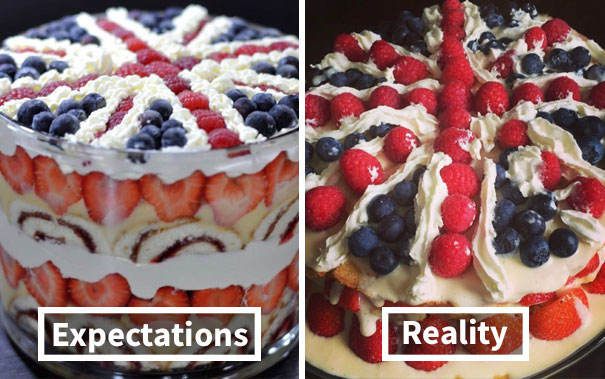 My Birthday Cake Attempt. To Be Fair I Had Quite A Few Drinks Beforehand And Not The Right Cooking Utensils