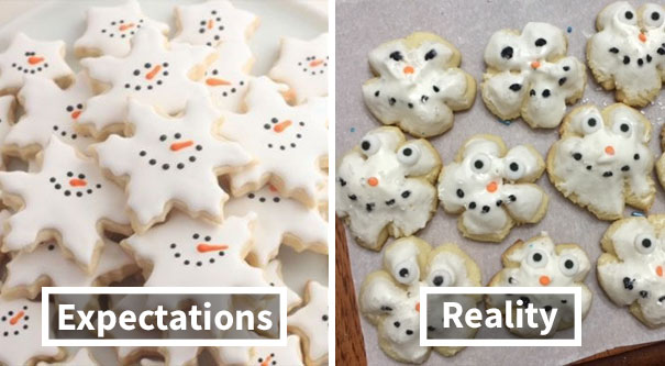 My Mother's Snowman Cookies