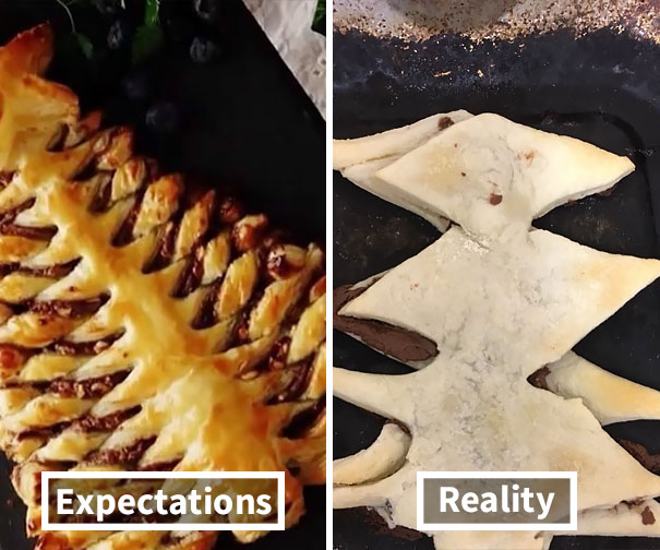 So Me And Jacqueline Decided To Make This Nutella Christmas Tree. I Think It Went Well