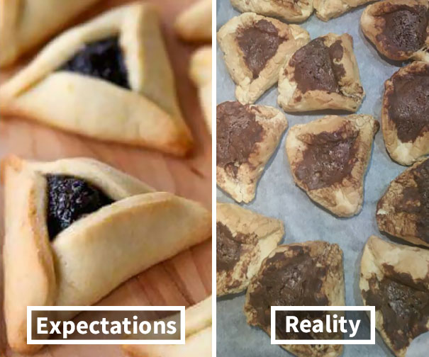 Simone's Vegan Hamantaschen Fail