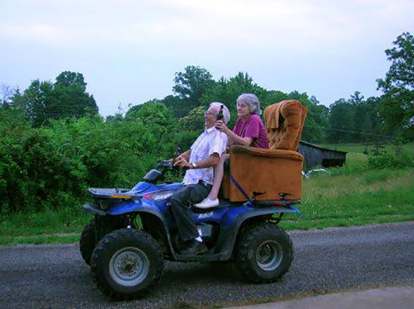 My Grandparents Celebrating Their 50th Wedding Anniversary, Beverly Hillbilly's Style