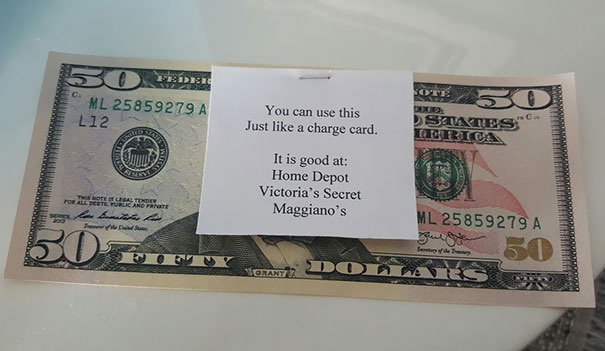 My Grandpa Told Me He Got My Dad A Birthday "Gift Certificate", He Was So Pleased With Himself