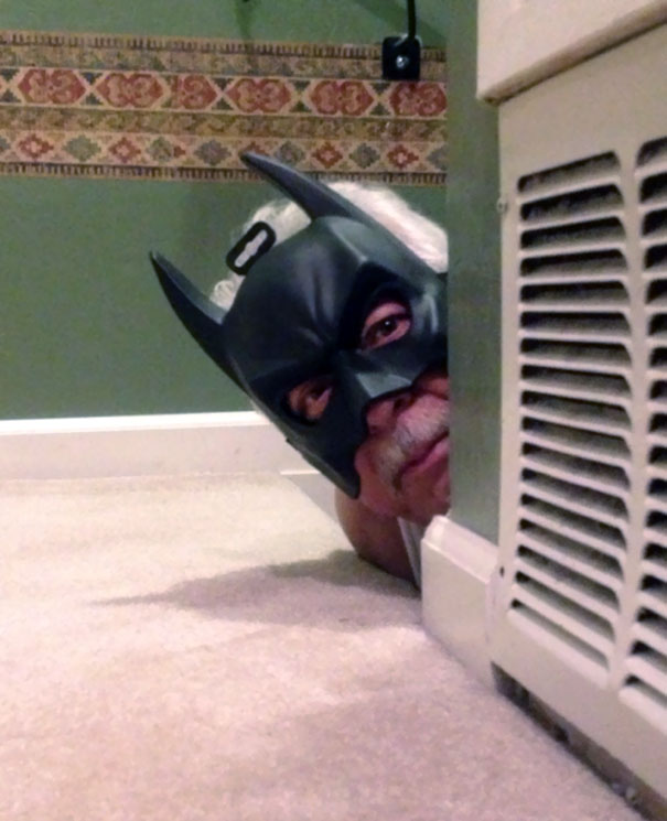 My Grandpa Watched TDKR, Sent Me This