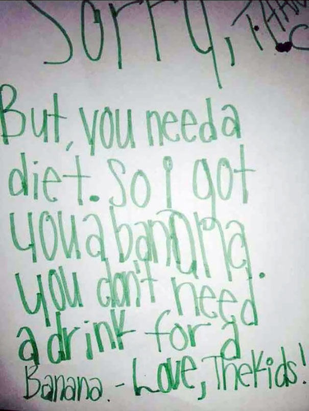 My Little Sister Left Santa A Note..