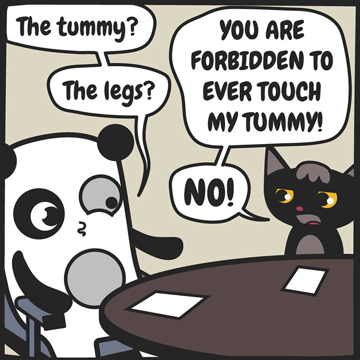 Little Girl Did An Interview With Her Cat And Someone Suggested It Should Be Illustrated, So We Did