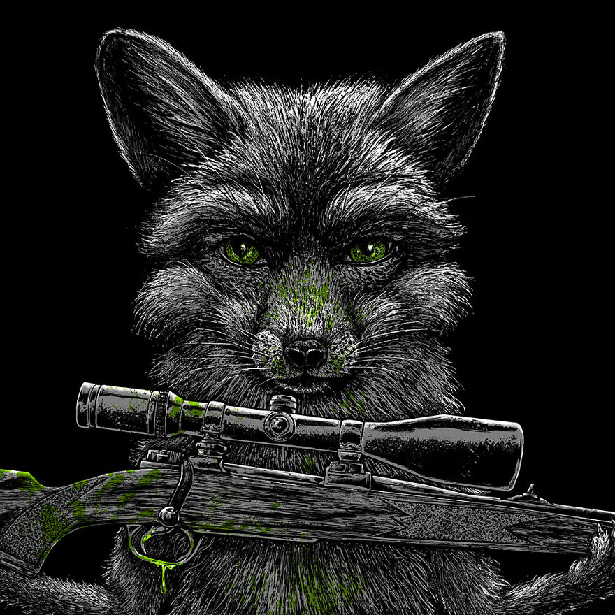 Human Animals By German Animal Rights Artist Roland Straller