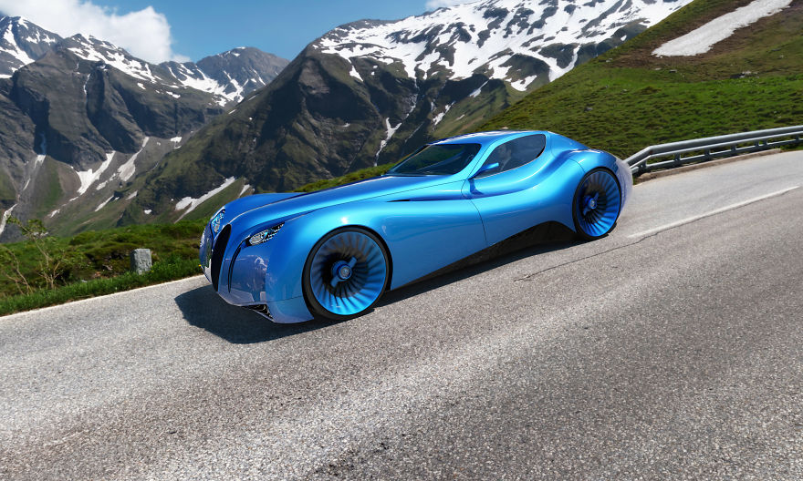 I Have Spent All My Free Time Designing This Art Deco Concept Car