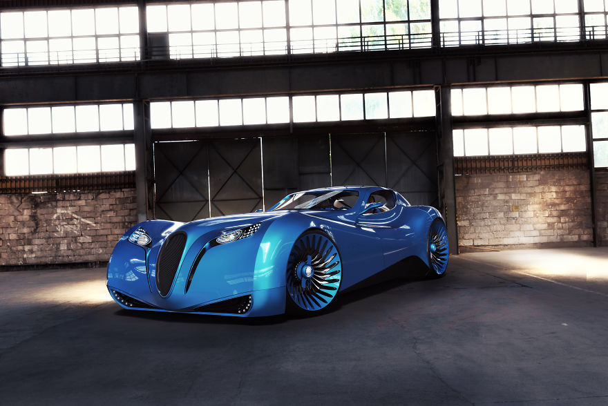 I Have Spent All My Free Time Designing This Art Deco Concept Car I Have Spent All My Free Time Designing This Art Deco Concept Car