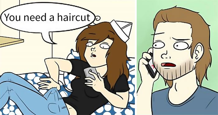 I Illustrate The Hilarious Side Of My Everyday Life With A Boyfriend