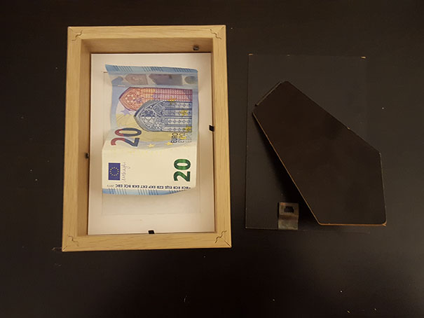 Hide Money In A Frame
