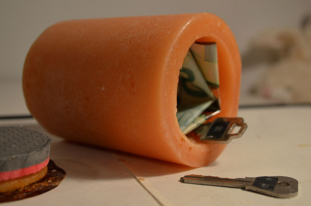 Secret Candle Compartment