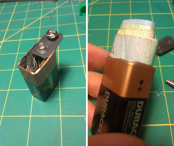 Battery Secret Compartment