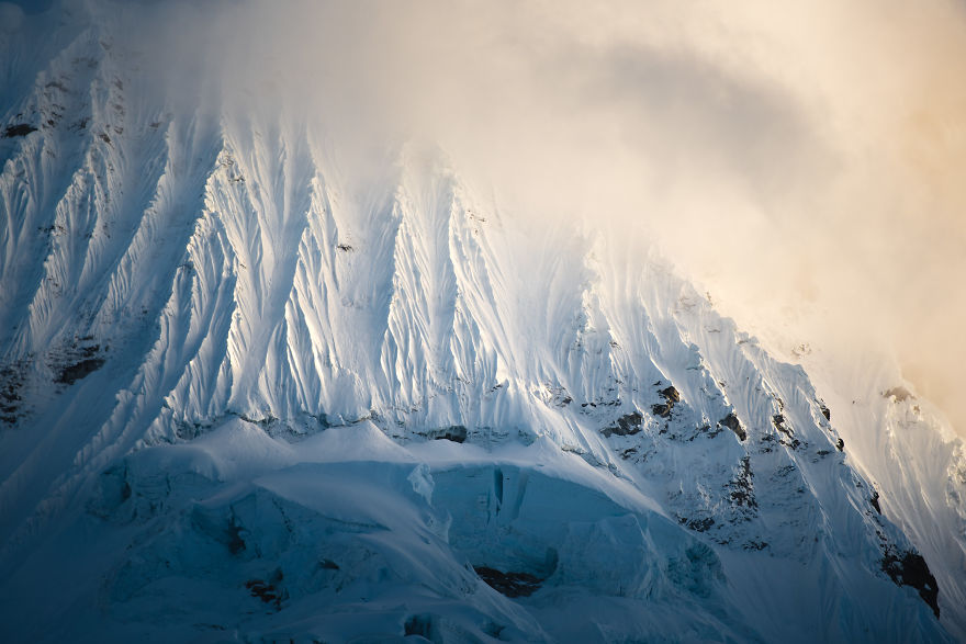 We Spent The Night At A Glacier Lake In Peru At 4600 Meters
