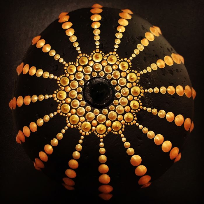 Tactile Art: I Create 3d Mandala Stones