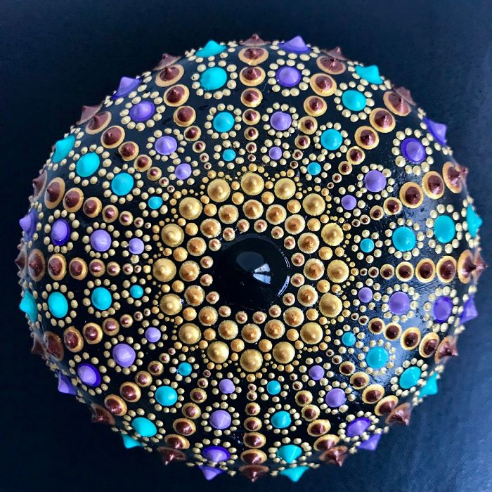 Tactile Art: I Create 3d Mandala Stones