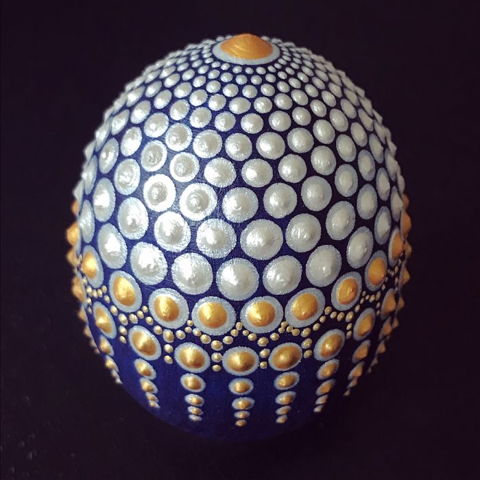 Tactile Art: I Create 3d Mandala Stones