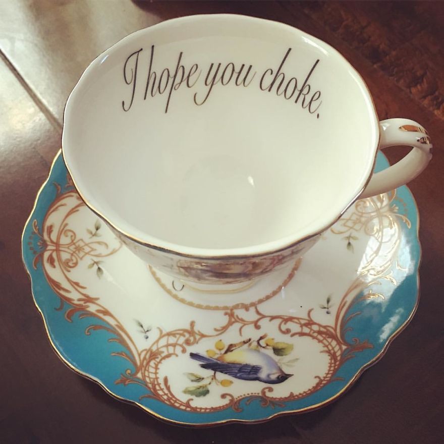 Insult-Teacups-Saucers-Melissa-Johnson