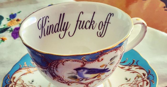 14 Delicate And Offensive Teacups To Insult Your Guests With Class