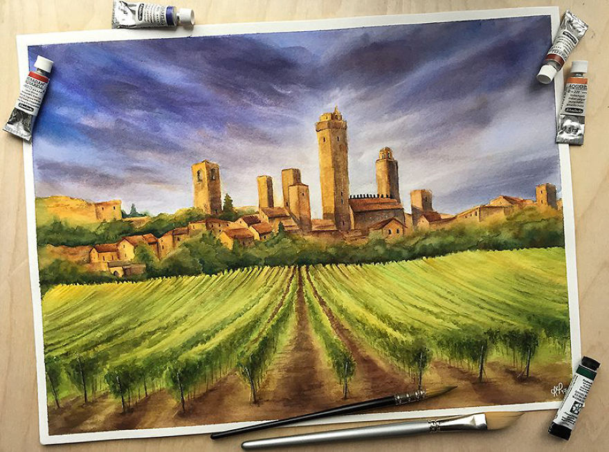 San Gimignano, Tuscany, Italy