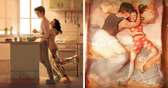 7 Sweet Illustrations Show That Love Is In The Little Things