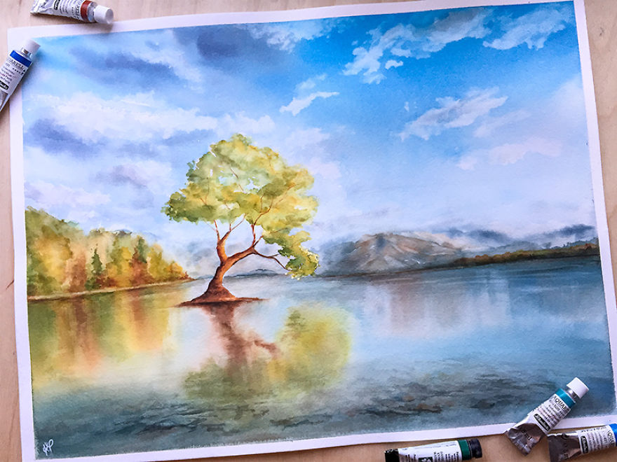 Wanaka Lake, New Zealand