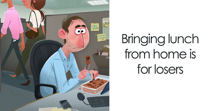 I Often Overhear People Say Funny Things, So I Started Illustrating Them