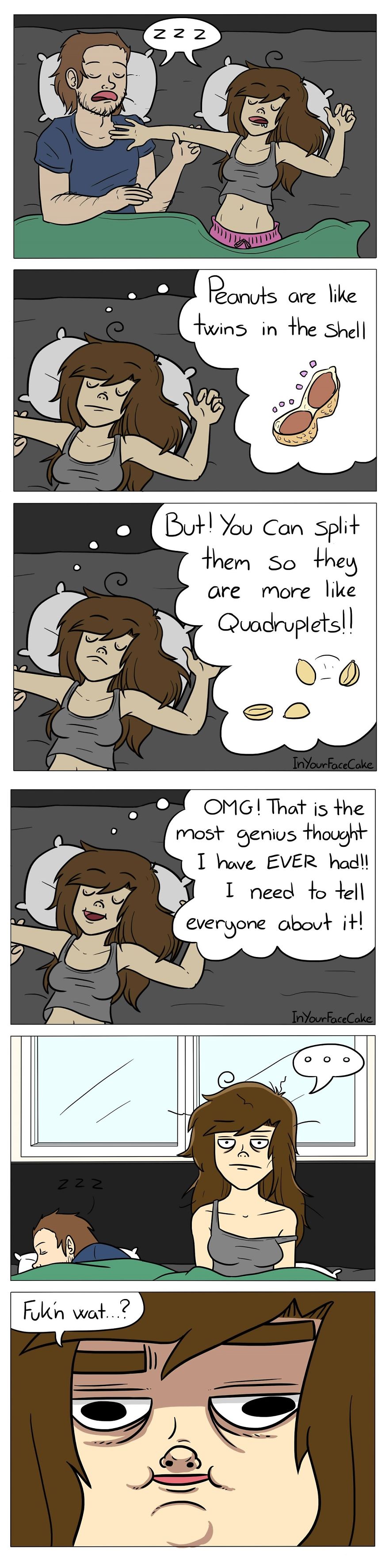 In Your Face Cake Comics - Oc