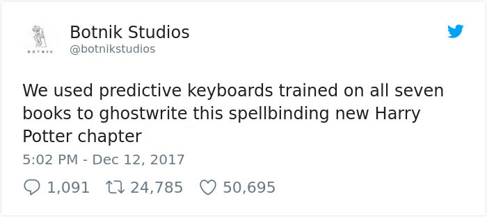 Someone Tried Using Predictive Software To Write A New Harry Potter Chapter, Probably Didn&rsquo;t Expect A Result Like This