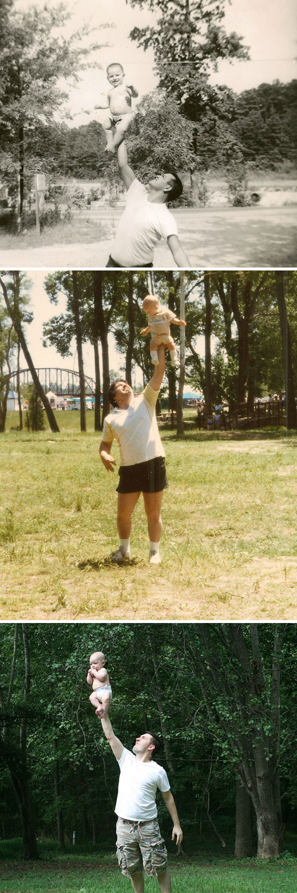My Grandpa, My Dad, And Myself. Making Three Generations Of Wives Worried Sick