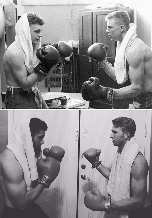 My Grandpa Was Incredible. Him And I Were Alike In So Many Ways. I Recreated A Picture Of Him When He Was My Age