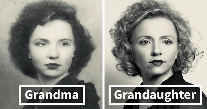43 Times People Recreated Their Grandparents Photos, And The Result Was Amazing