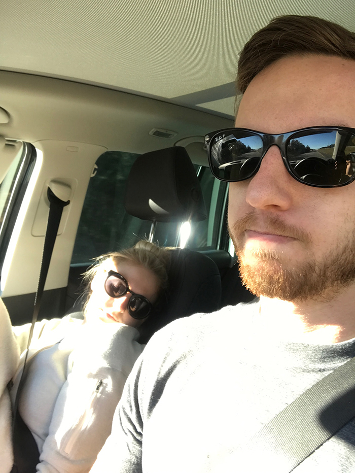 Husband Compiles Photos From All The Fun Road Trips He Takes With His Wife, And The Result Is Just Too Funny Husband Compiles Photos From All The Fun Road Trips He Takes With His Wife, And The Result Is Just Too Funny