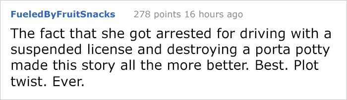 Rude Woman Refuses To Leave 'No Parking' Zone, So Construction Workers Get The Best Revenge