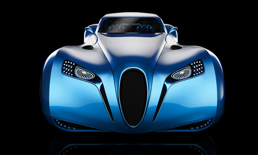 I Have Spent All My Free Time Designing This Art Deco Concept Car