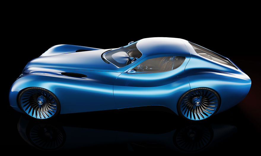 I Have Spent All My Free Time Designing This Art Deco Concept Car I Have Spent All My Free Time Designing This Art Deco Concept Car