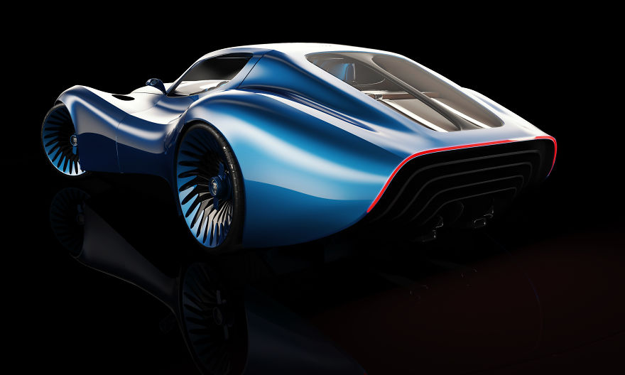 I Have Spent All My Free Time Designing This Art Deco Concept Car