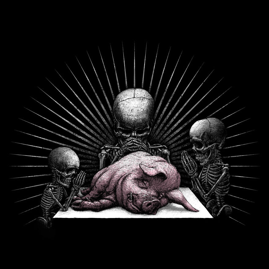 Human Animals By German Animal Rights Artist Roland Straller